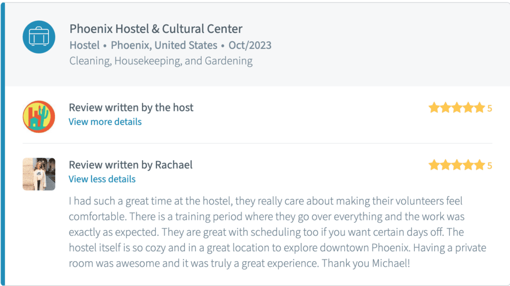 Review of my Worldpackers experience with the Phoenix Hostel and Cultural Center